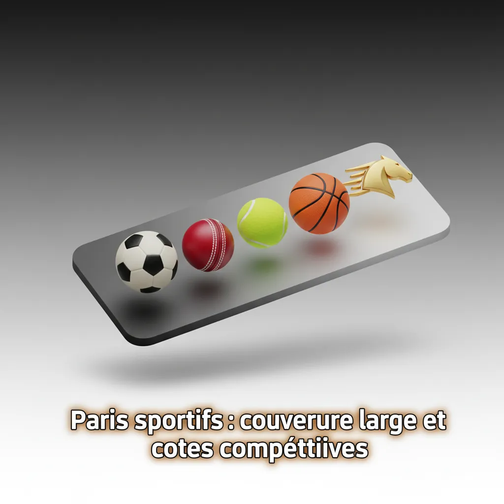 Paris sportifs au Sénégal: 35+ disciplines, pré-match et live, cotes compétitives, cashout; du football aux esports.